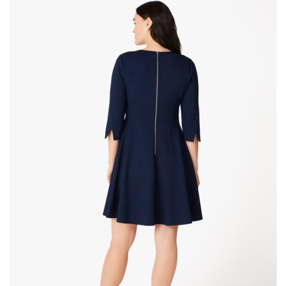 kate spade Pearl Bow Ponte Dress - Picture 2 of 8